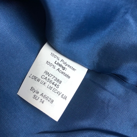 J Crew Floral Blazer Open Front - Picture 5 of 5